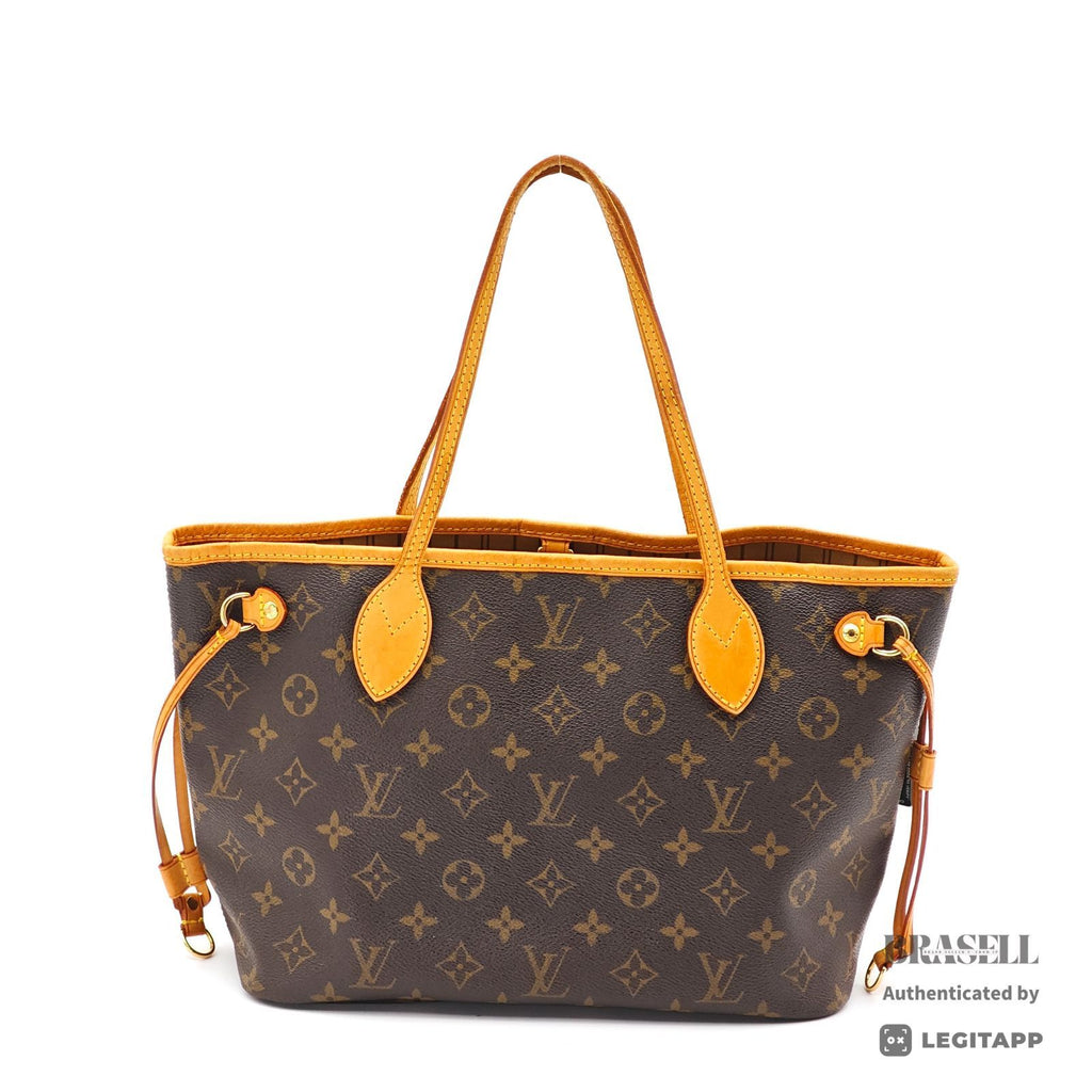 LOUIS VUITTON Neverfull PM Monogram Canvas Tote Bag M40155 BN 【ImportFeeFREE】