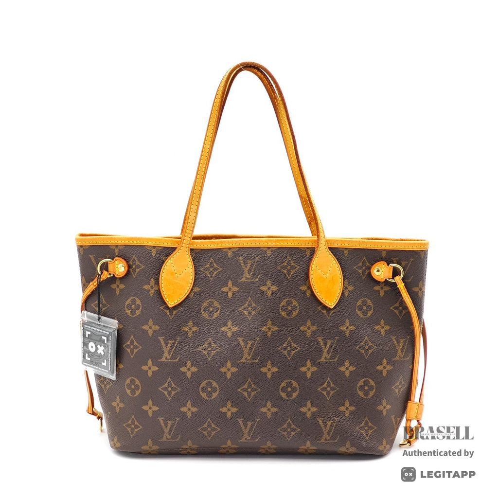 LOUIS VUITTON Neverfull PM Monogram Canvas Tote Bag M40155 BN 【ImportFeeFREE】