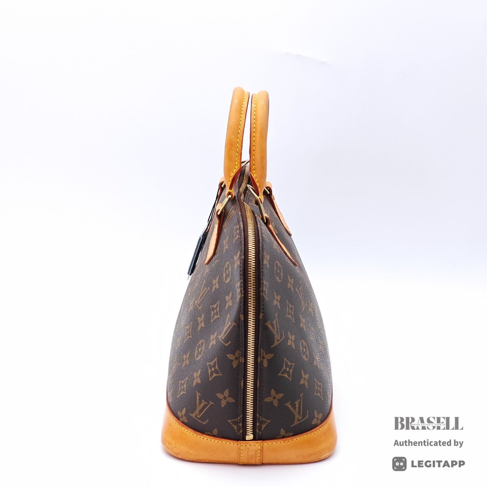 LOUIS VUITTON Alma PM Hand Bag Monogram Canvas M53151 Brown 【ImportFeeFREE】