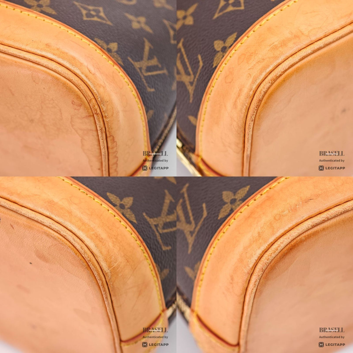 LOUIS VUITTON Alma PM Hand Bag Monogram Canvas M53151 Brown 【ImportFeeFREE】