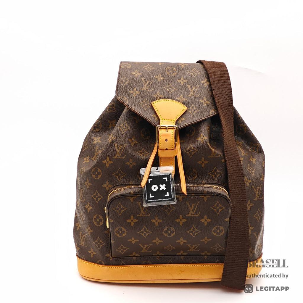 LOUIS VUITTON Montsouris GM Monogram Canvas Backpack M51135 BN 【ImportFeeFREE】
