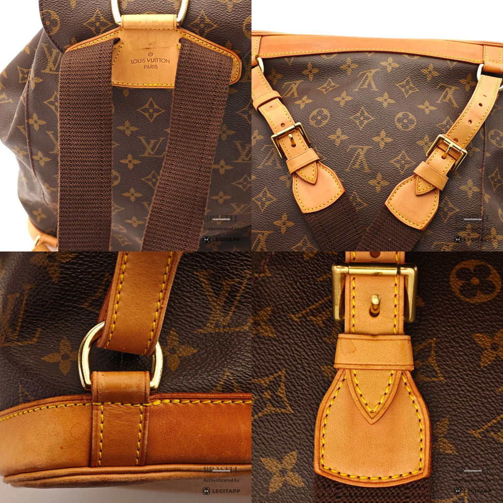 LOUIS VUITTON Montsouris GM Monogram Canvas Backpack M51135 BN 【ImportFeeFREE】