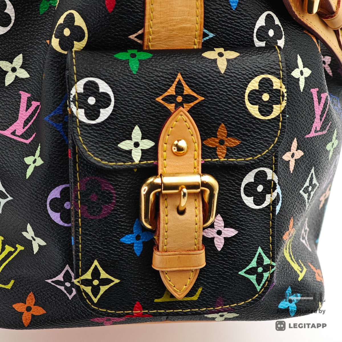 LOUIS VUITTON Multicolor Petit Noe Hand Bag M42230 Monogram 【ImportFeeFREE】