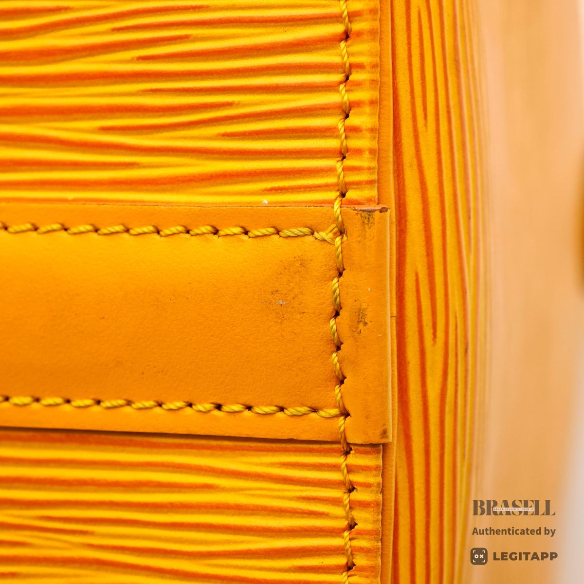 LOUIS VUITTON Epi Speedy 25 M43019 Hand Bag Tassili Yellow 【ImportFeeFREE】
