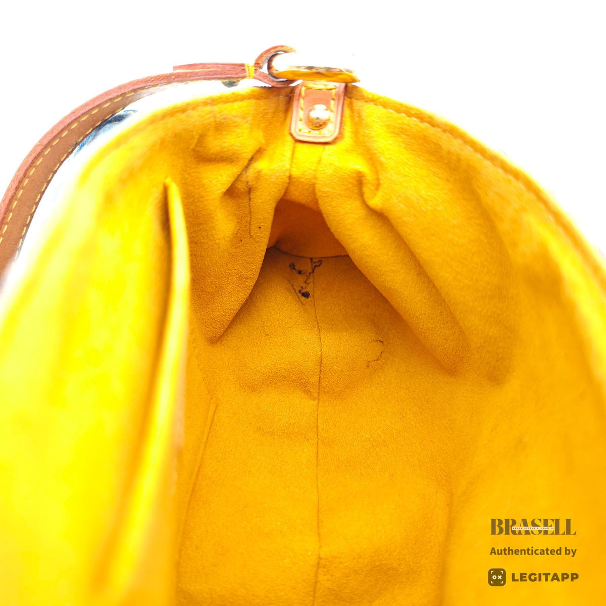 LOUIS VUITTON Mini Pleaty M95050 Blue Monogram Denim Hand Bag 【ImportFeeFREE】