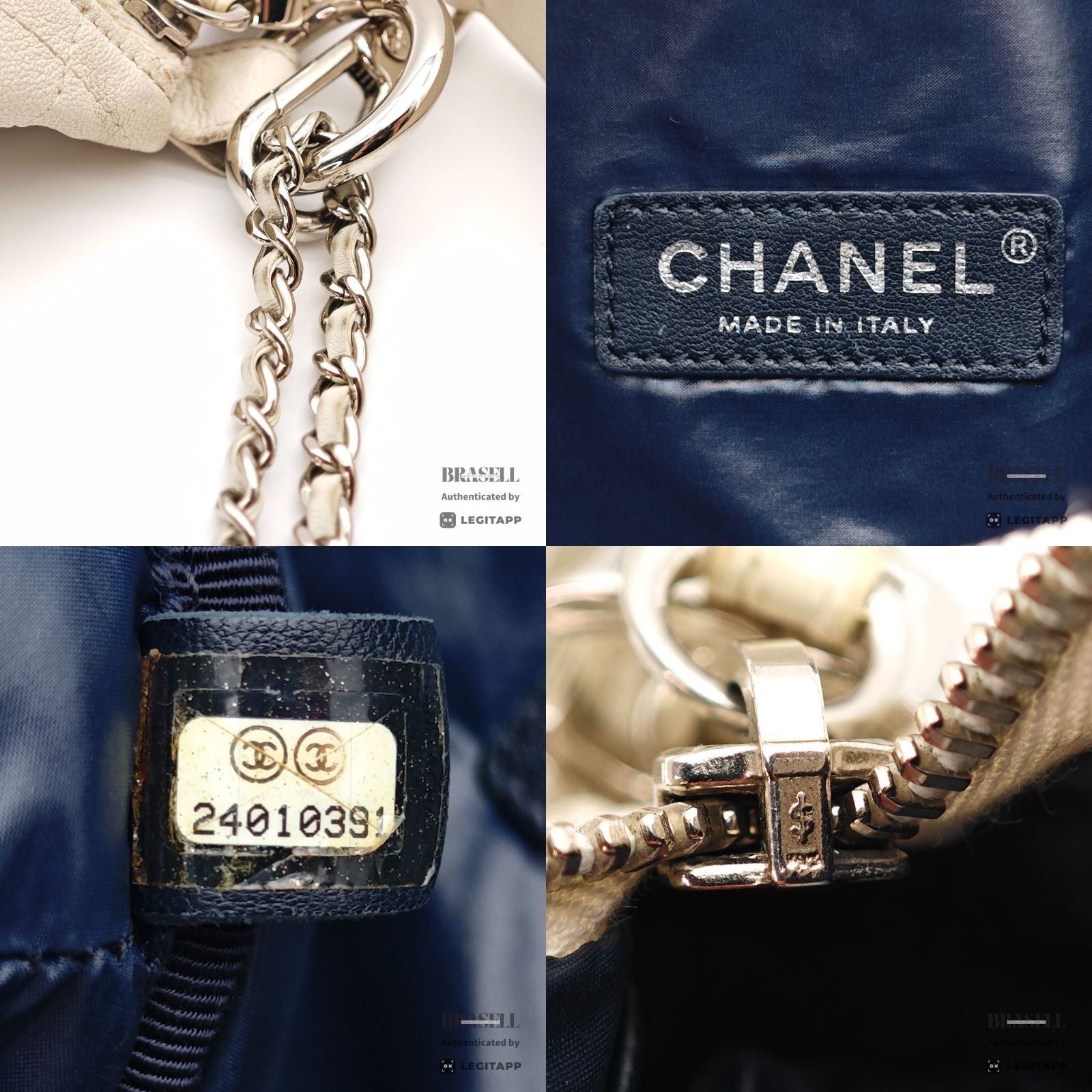CHANEL Tweed Waist Bag White Women's Shoulder Bag Shoulder【ImportFeeFREE】