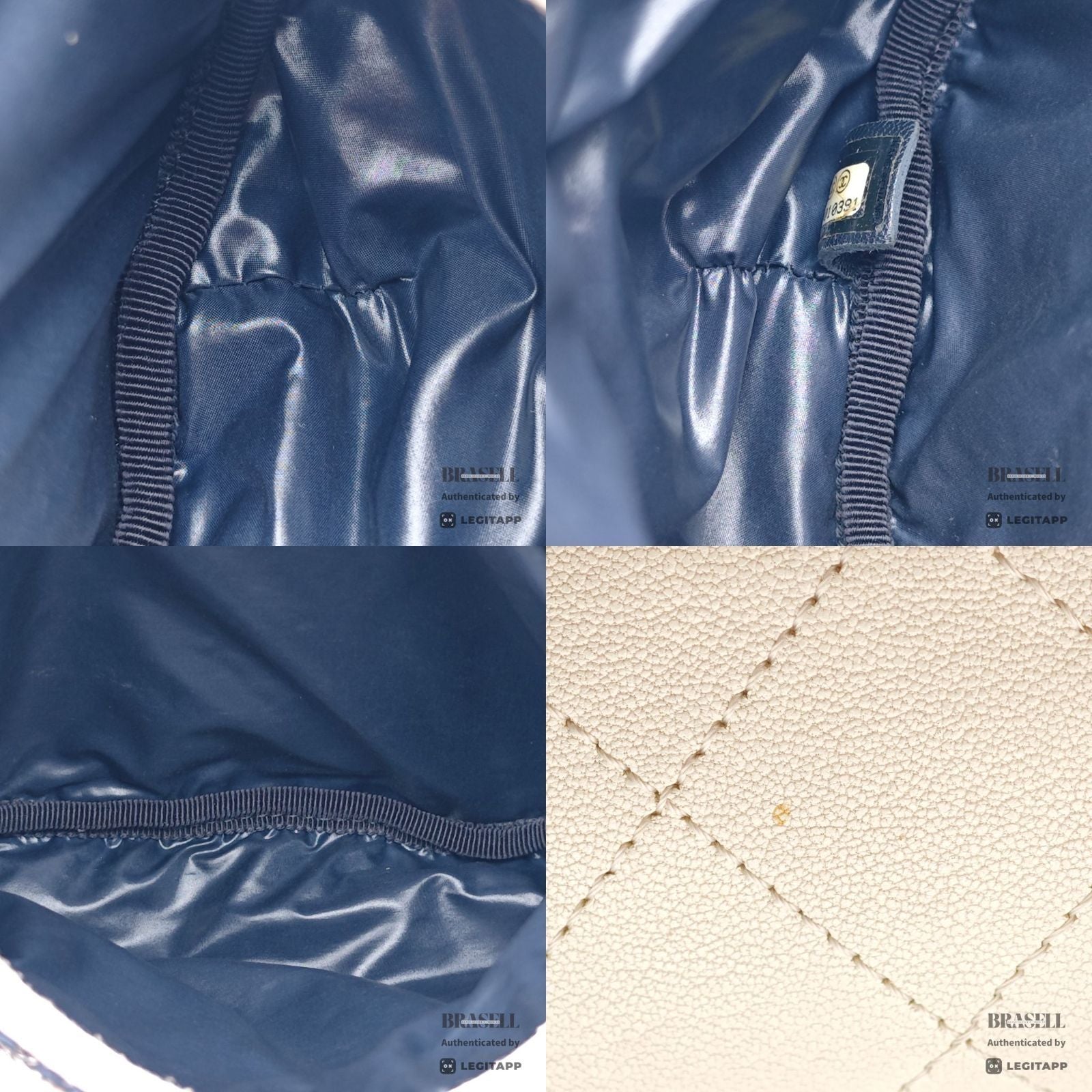 CHANEL Tweed Waist Bag White Women's Shoulder Bag Shoulder【ImportFeeFREE】
