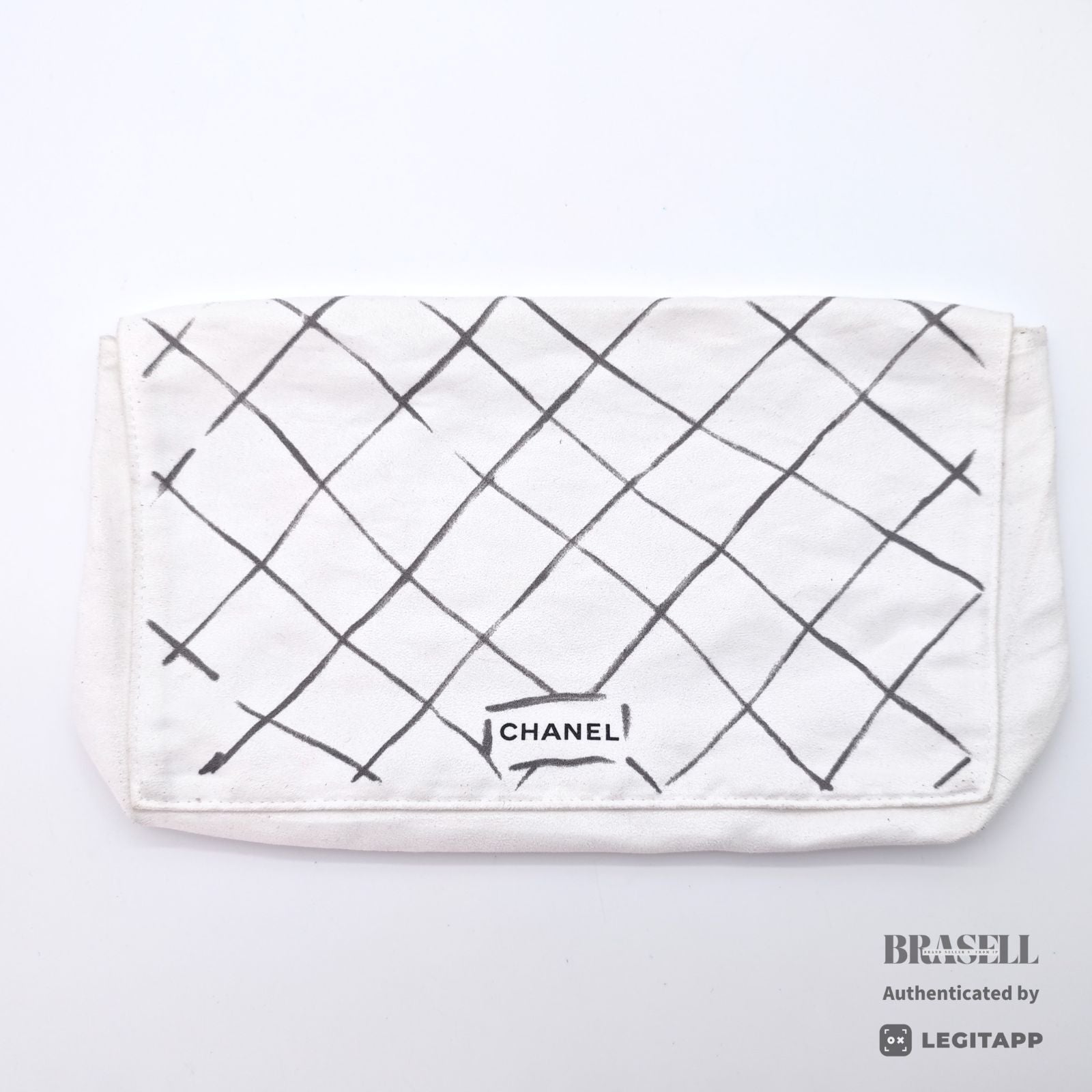 CHANEL Tweed Waist Bag White Women's Shoulder Bag Shoulder【ImportFeeFREE】