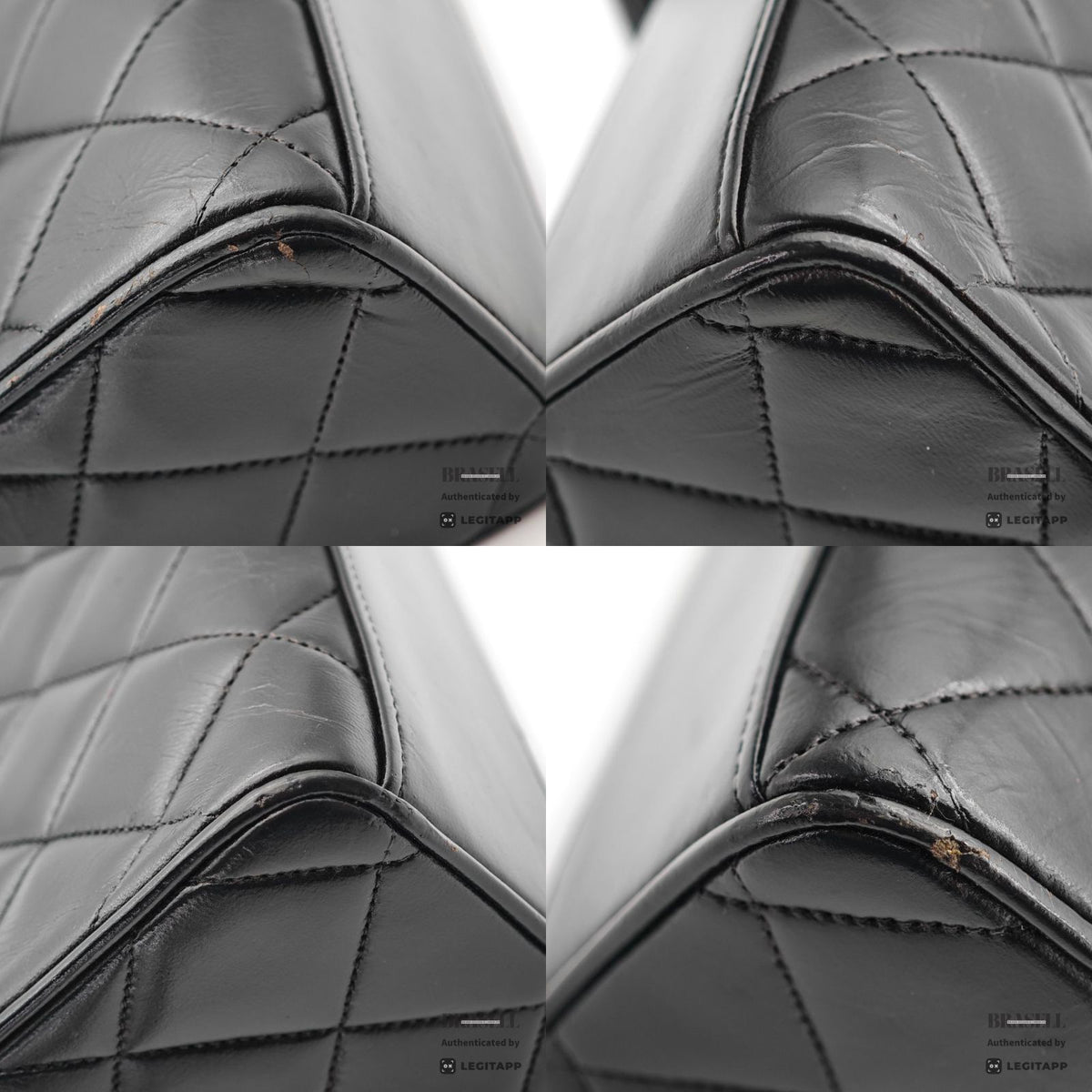 CHANEL Lambskin Coco Mark Shoulder Bag Black.Women's 【ImportFeeFREE】