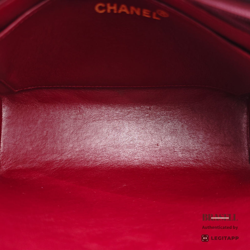 CHANEL Lambskin Coco Mark Shoulder Bag Black.Women's 【ImportFeeFREE】