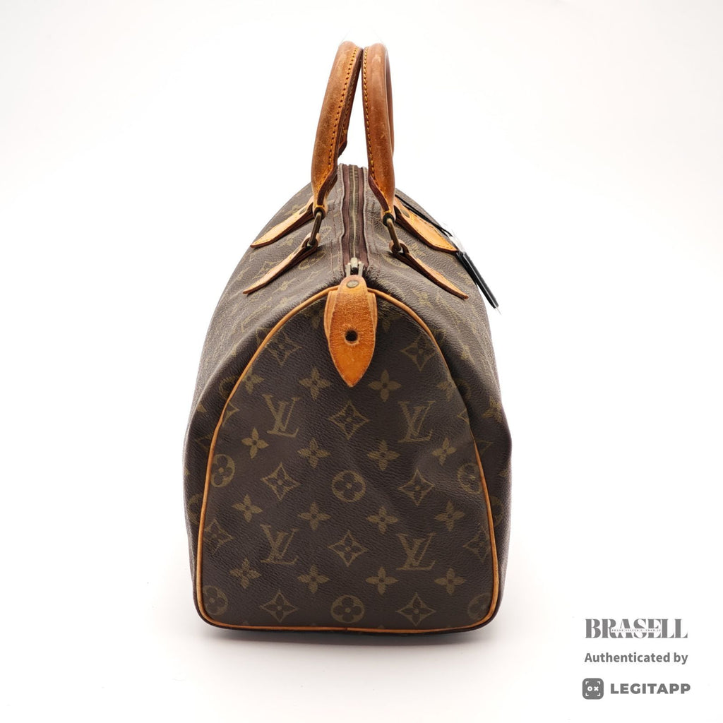 LOUIS VUITTON Speedy 30 Travel Hand Bag Monogram Canvas M41526 【ImportFeeFREE】