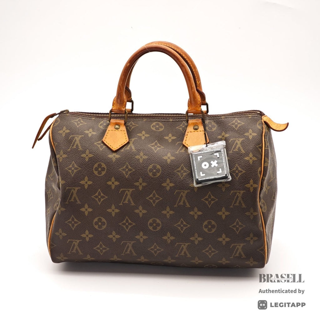 LOUIS VUITTON Speedy 30 Travel Hand Bag Monogram Canvas M41526 【ImportFeeFREE】