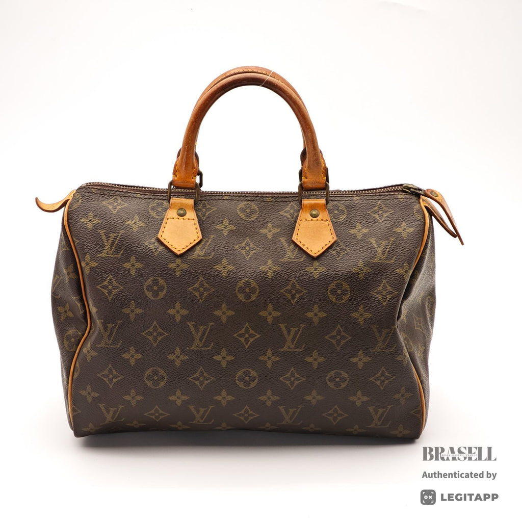 LOUIS VUITTON Speedy 30 Travel Hand Bag Monogram Canvas M41526 【ImportFeeFREE】