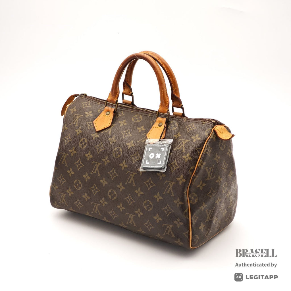 LOUIS VUITTON Speedy 30 Travel Hand Bag Monogram Canvas M41526 【ImportFeeFREE】