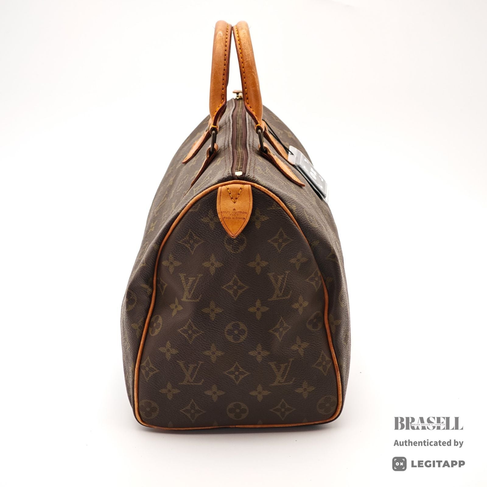 LOUIS VUITTON Speedy 35 Travel Hand Bag Monogram Canvas M41524 【ImportFeeFREE】