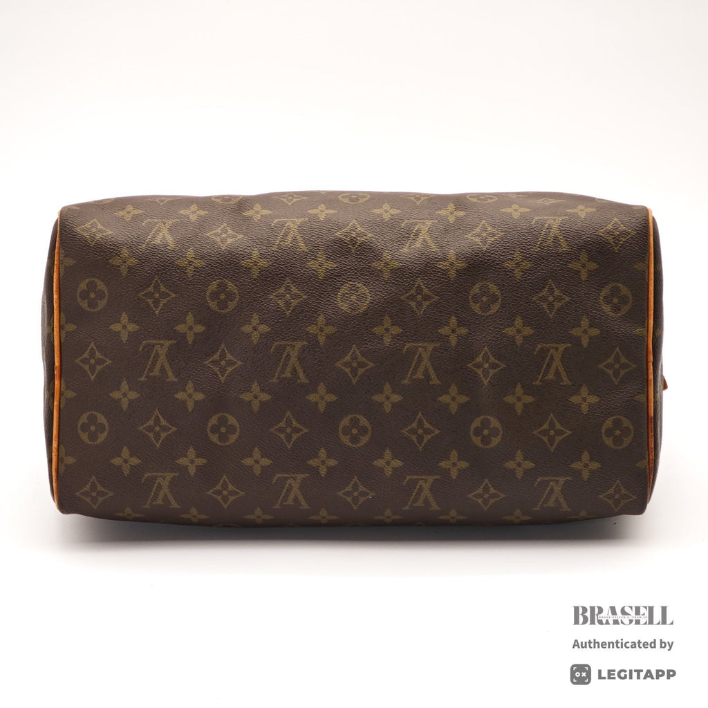 LOUIS VUITTON Speedy 35 Travel Hand Bag Monogram Canvas M41524 【ImportFeeFREE】