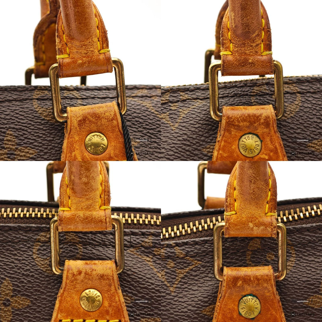 LOUIS VUITTON Speedy 25 Monogram Canvas Brown Hand Bag M41528 【ImportFeeFREE】