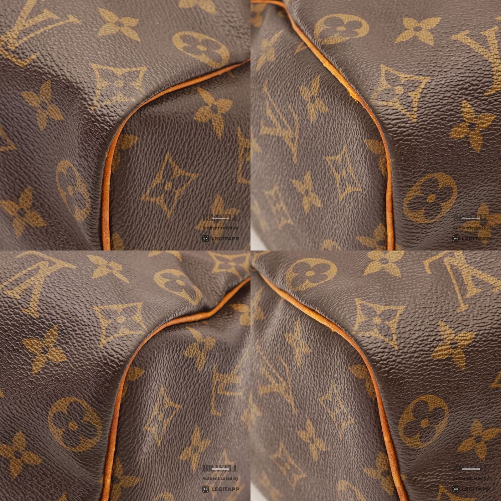 LOUIS VUITTON Speedy 25 Monogram Canvas Brown Hand Bag M41528 【ImportFeeFREE】