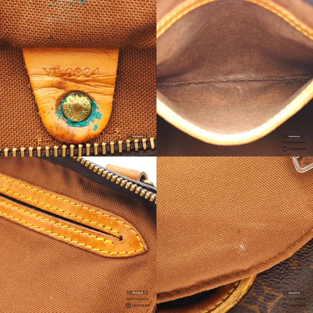 LOUIS VUITTON Speedy 25 Monogram Canvas Brown Hand Bag M41528 【ImportFeeFREE】