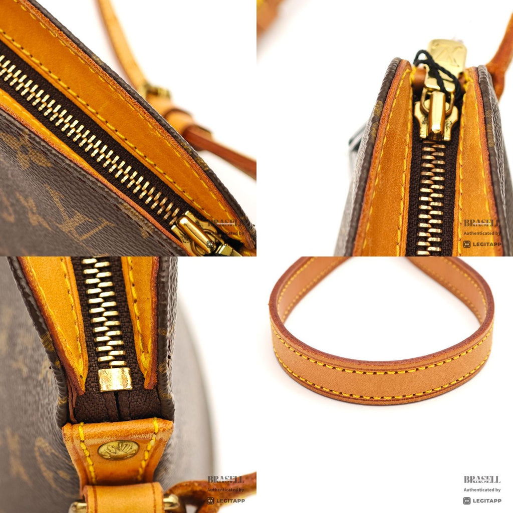 LOUIS VUITTON Drouot Shoulder Bag Monogram Canvas Brown M51290 【ImportFeeFREE】