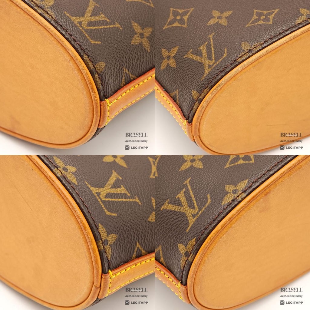 LOUIS VUITTON Drouot Shoulder Bag Monogram Canvas Brown M51290 【ImportFeeFREE】