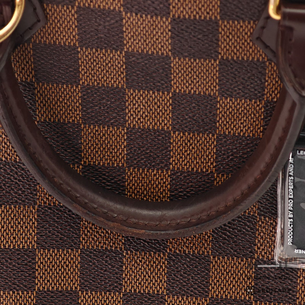 LOUIS VUITTON Damier Ebene Alma PM N51131 Handbag Brown Unisex【ImportFeeFREE】
