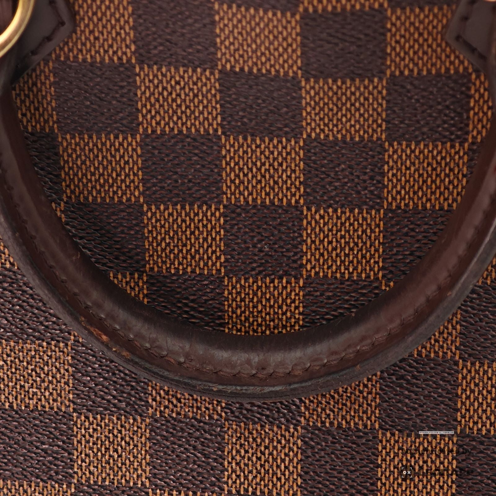 LOUIS VUITTON Damier Ebene Alma PM N51131 Handbag Brown Unisex【ImportFeeFREE】