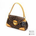 LOUIS VUITTON Monogram Beverly MM M40121 Flap Handbag Brown【ImportFeeFREE】