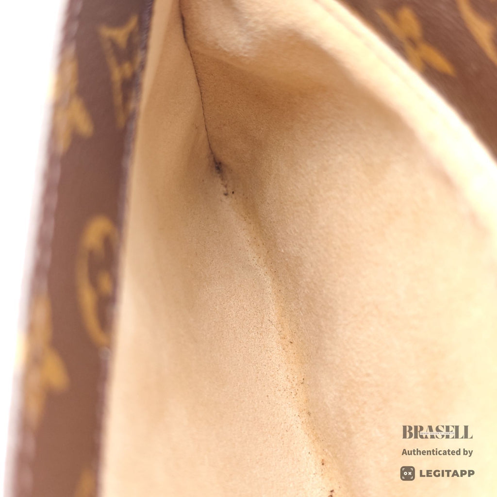 LOUIS VUITTON Monogram Beverly MM M40121 Flap Handbag Brown【ImportFeeFREE】