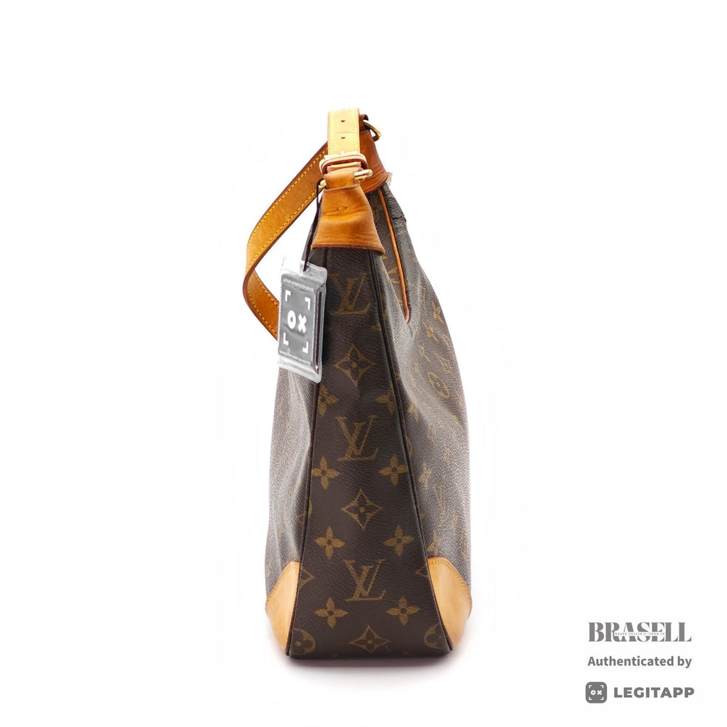 LOUIS VUITTON Monogram Boulogne 30 M51265 Shoulder Bag Brown【ImportFeeFREE】