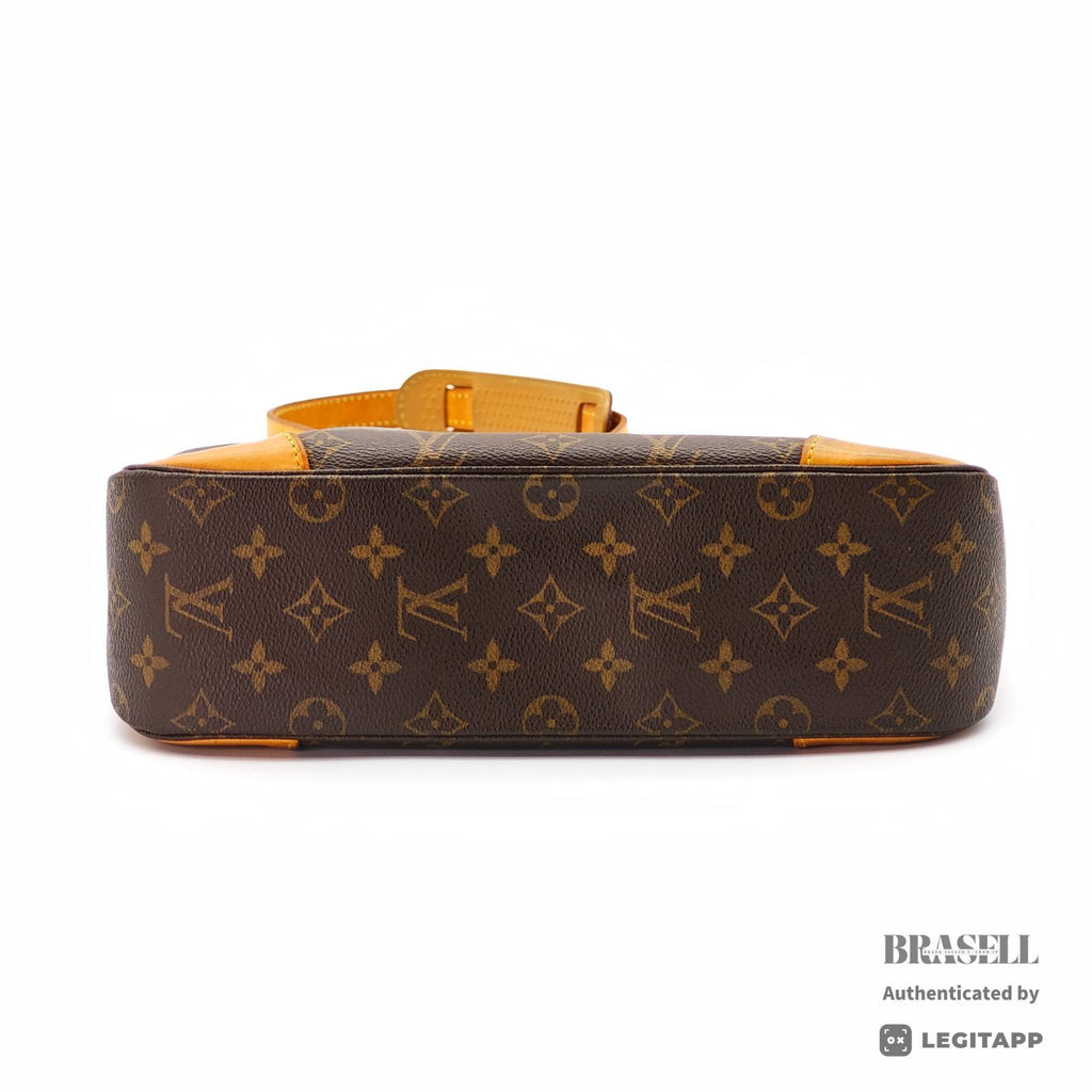 LOUIS VUITTON Monogram Boulogne 30 M51265 Shoulder Bag Brown【ImportFeeFREE】