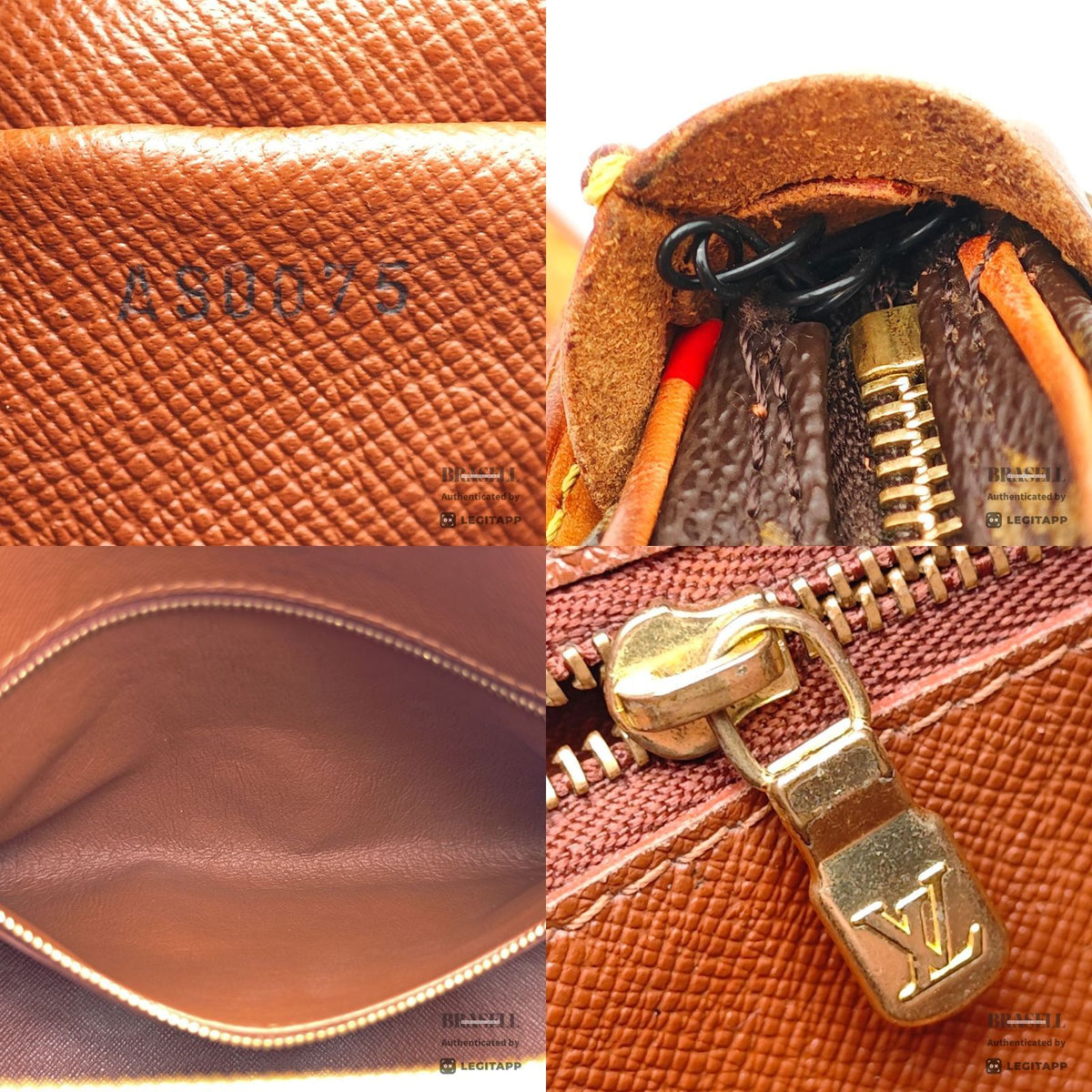 LOUIS VUITTON Monogram Boulogne 30 M51265 Shoulder Bag Brown【ImportFeeFREE】