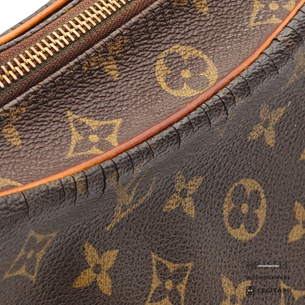 LOUIS VUITTON Monogram Boulogne 30 M51265 Shoulder Bag Brown【ImportFeeFREE】