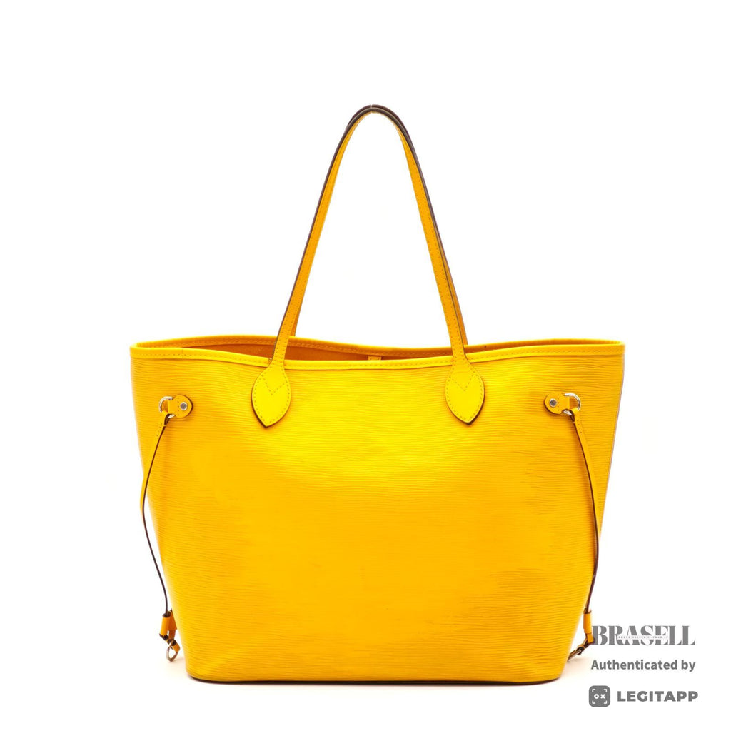 LOUIS VUITTON Epi Neverfull MM M40956 Tote Bag Yellow【ImportFeeFREE】