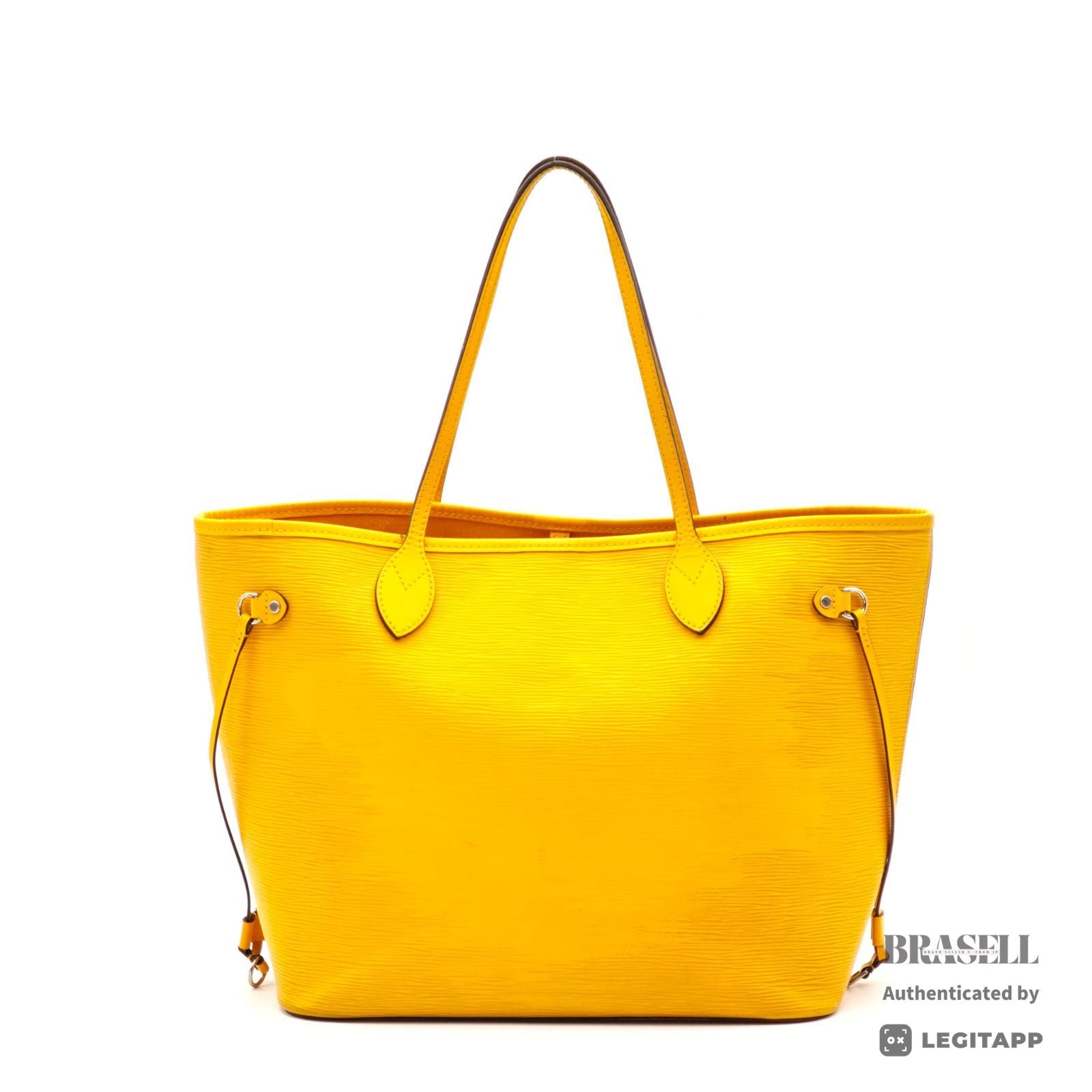 LOUIS VUITTON Epi Neverfull MM M40956 Tote Bag Yellow【ImportFeeFREE】