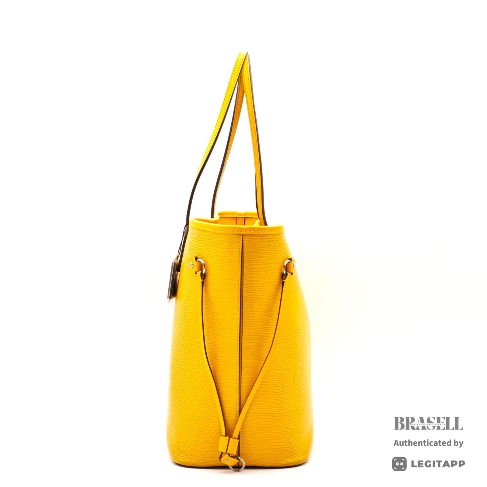 LOUIS VUITTON Epi Neverfull MM M40956 Tote Bag Yellow【ImportFeeFREE】