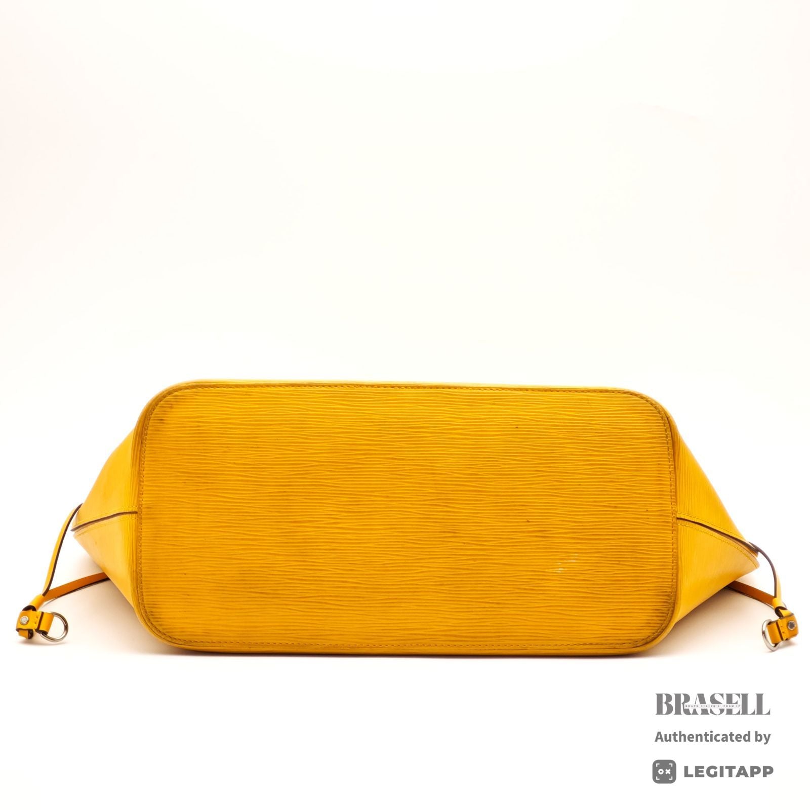 LOUIS VUITTON Epi Neverfull MM M40956 Tote Bag Yellow【ImportFeeFREE】