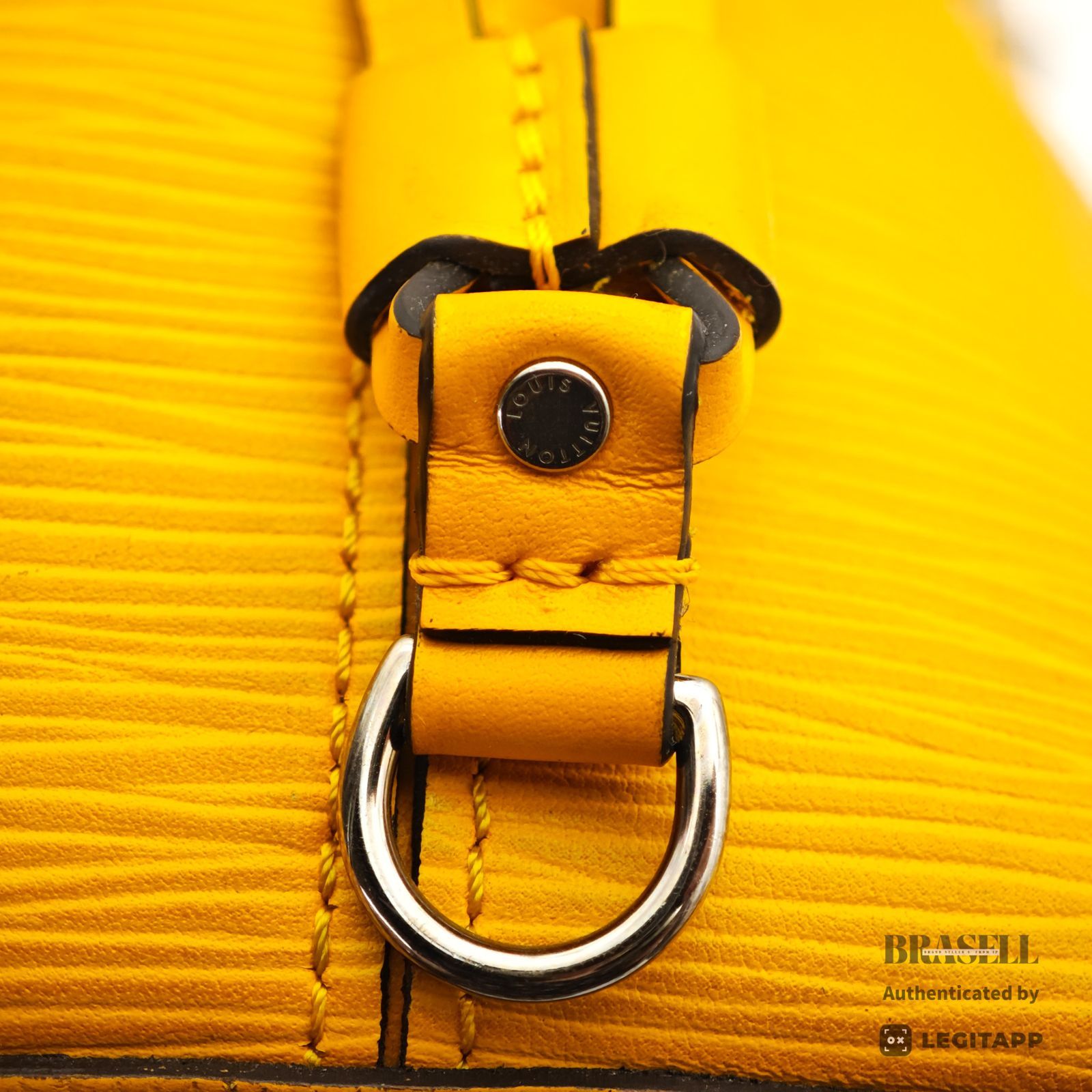 LOUIS VUITTON Epi Neverfull MM M40956 Tote Bag Yellow【ImportFeeFREE】