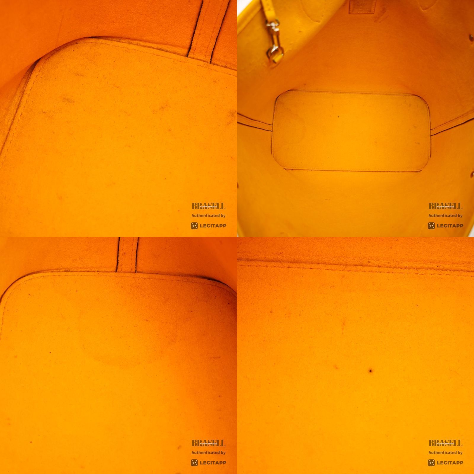 LOUIS VUITTON Epi Neverfull MM M40956 Tote Bag Yellow【ImportFeeFREE】