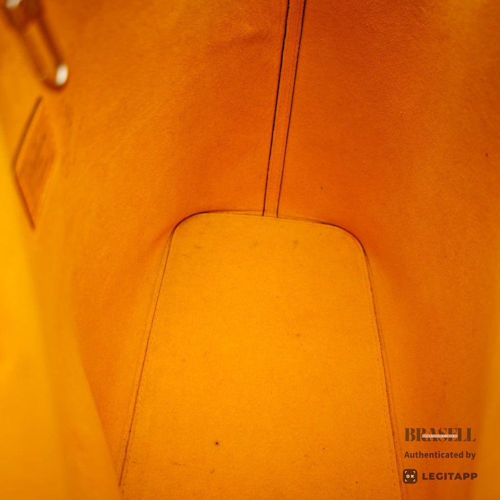 LOUIS VUITTON Epi Neverfull MM M40956 Tote Bag Yellow【ImportFeeFREE】