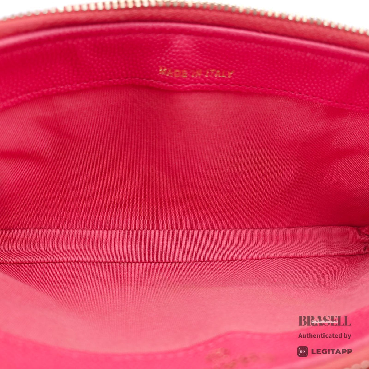 CHANEL Chain Wallet Shoulder Bag Pink Women's with Box Dust Bag【ImportFeeFREE】