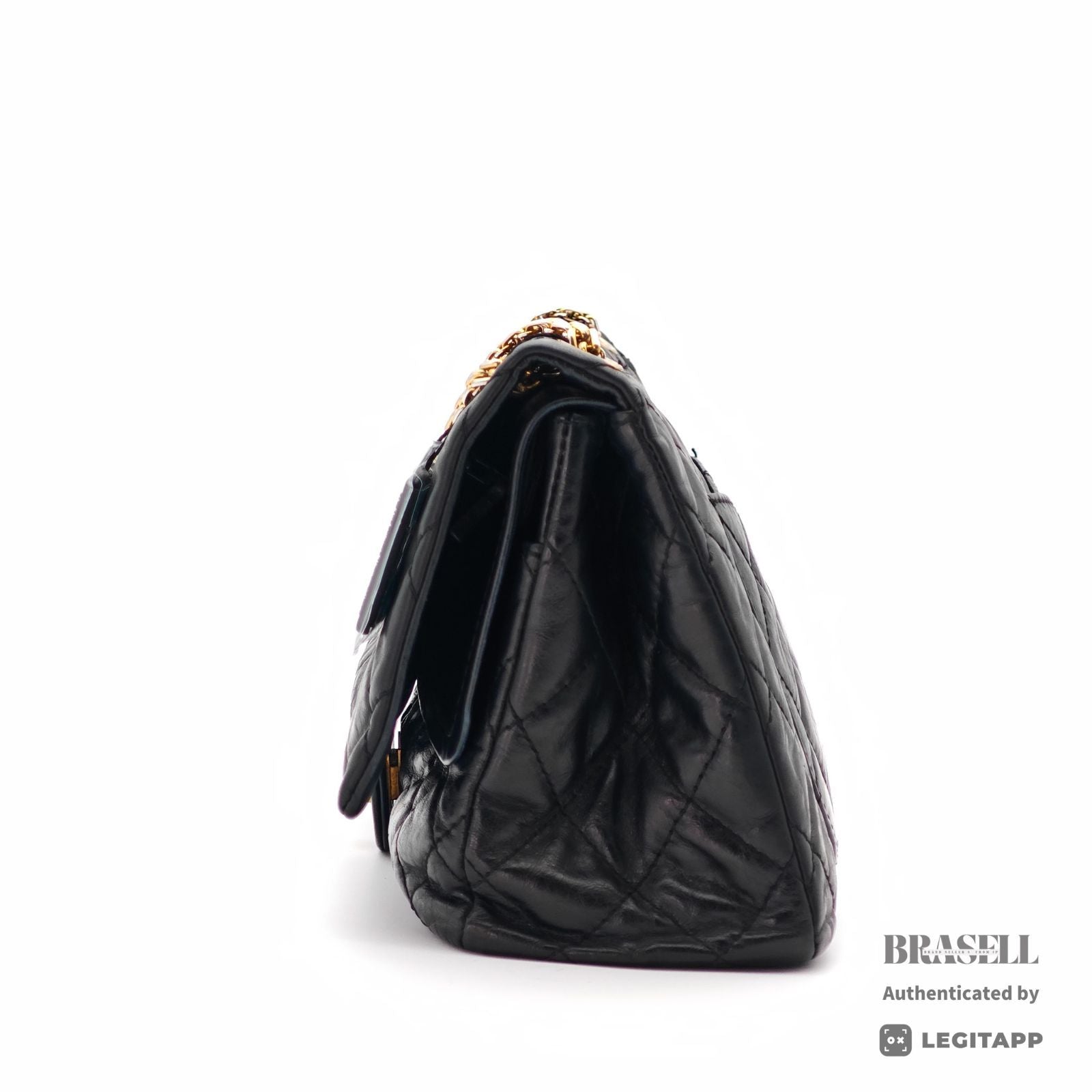 CHANEL Large Matelasse 2-Way Handbag Shoulder Bag Black【ImportFeeFREE】