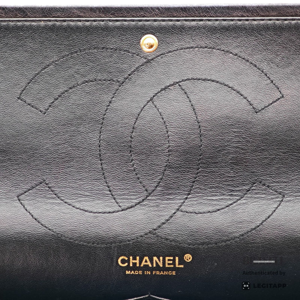 CHANEL Large Matelasse 2-Way Handbag Shoulder Bag Black【ImportFeeFREE】