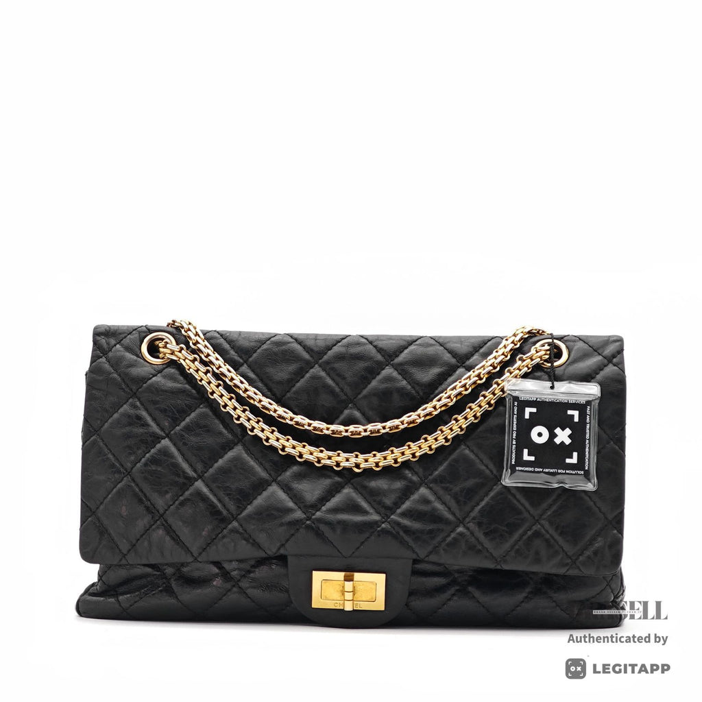 CHANEL Large Matelasse 2-Way Handbag Shoulder Bag Black【ImportFeeFREE】