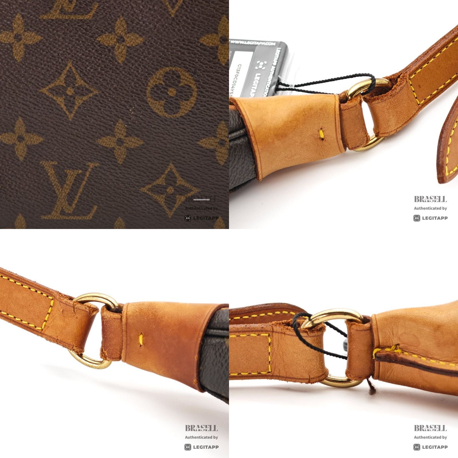 LOUIS VUITTON Boulogne GM Shoulder Bag Monogram Canvas M51260 【ImportFeeFREE】