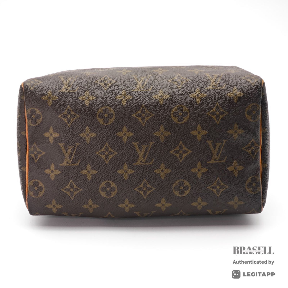 LOUIS VUITTON Speedy 25 Monogram Canvas Hand Bag M41528 Brown 【ImportFeeFREE】