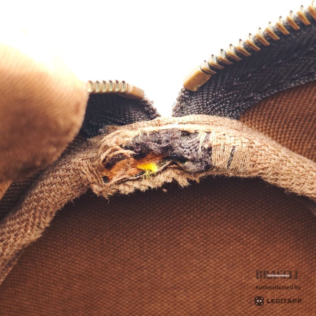 LOUIS VUITTON Speedy 25 Monogram Canvas Hand Bag M41528 Brown 【ImportFeeFREE】