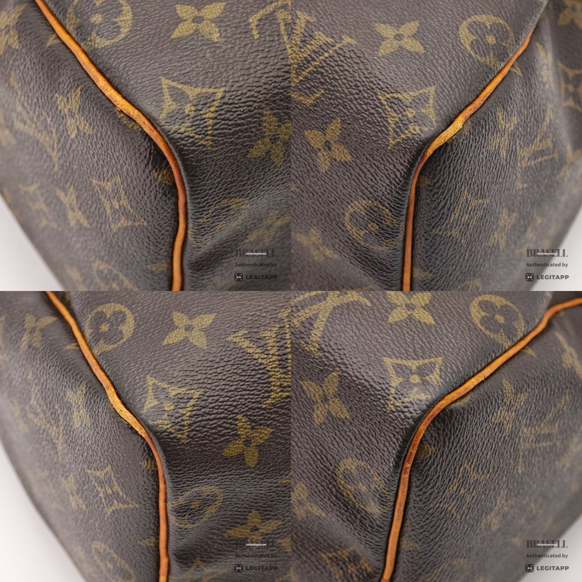 LOUIS VUITTON Speedy 25 Monogram Canvas Hand Bag M41528 Brown 【ImportFeeFREE】