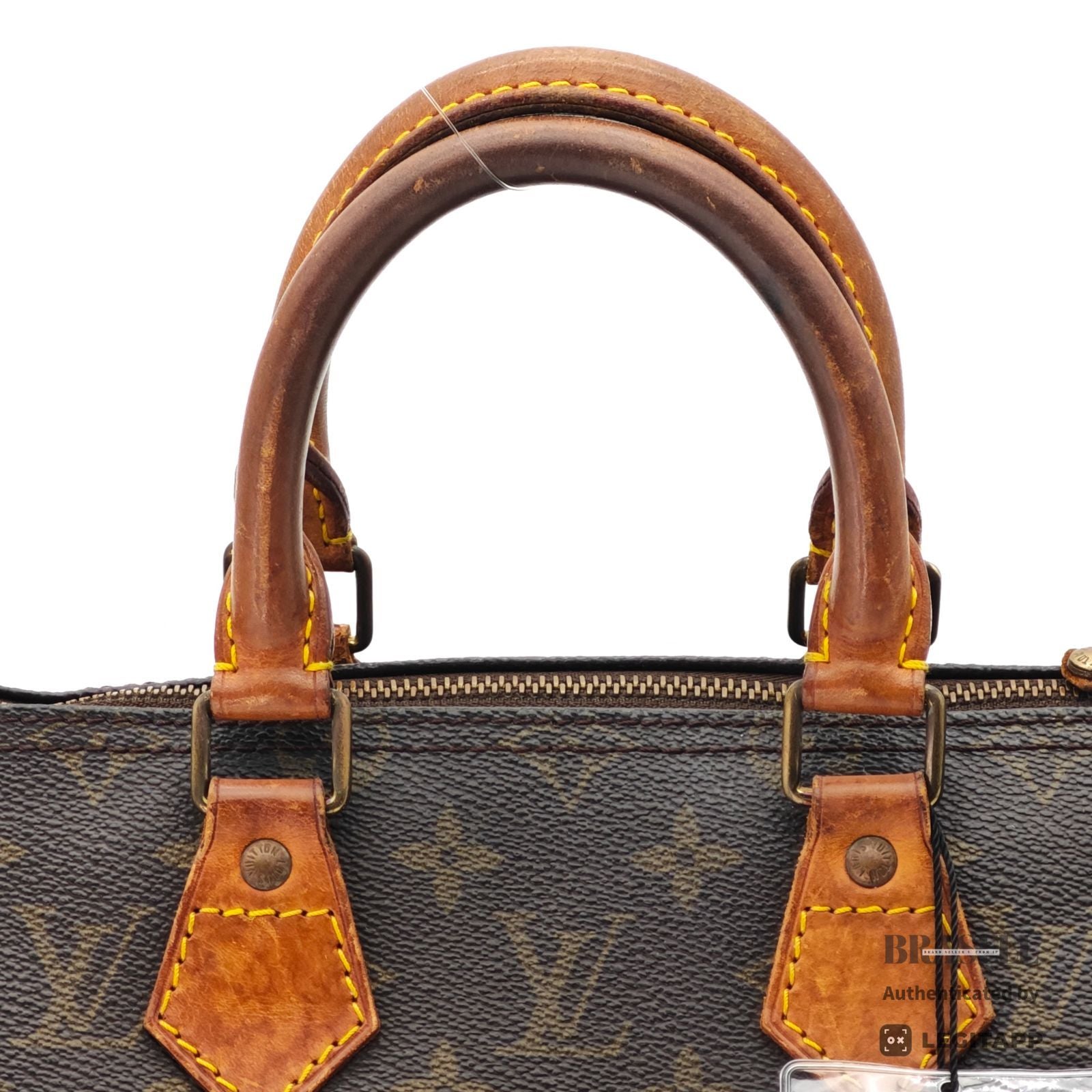LOUIS VUITTON Speedy 25 Monogram Canvas Hand Bag M41528 Brown 【ImportFeeFREE】