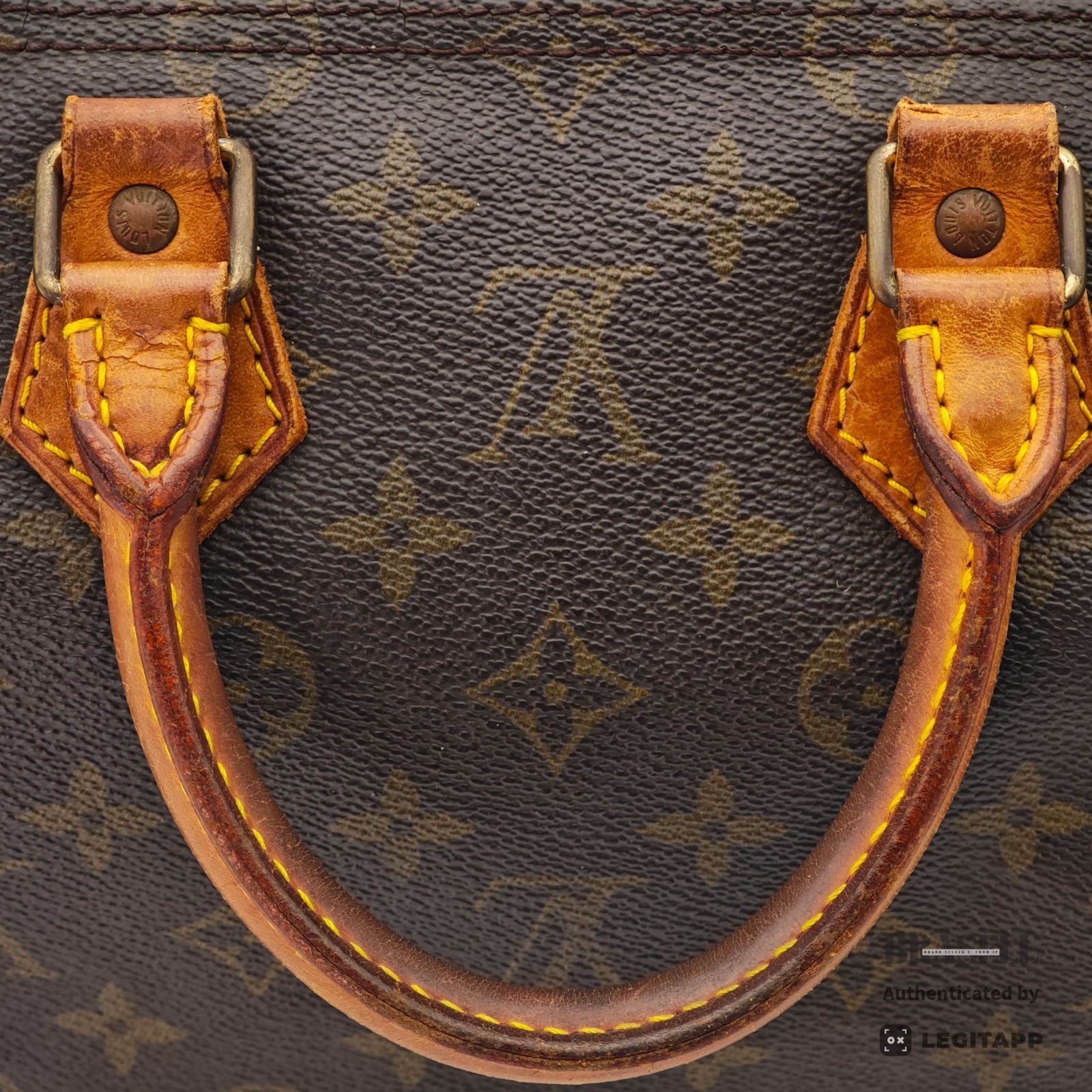 LOUIS VUITTON Speedy 25 Monogram Canvas Hand Bag M41528 Brown 【ImportFeeFREE】